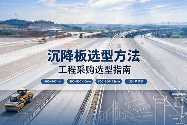 辰溪沉降板选择方法