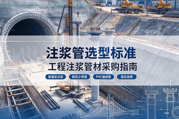 辰溪注浆管选型标准