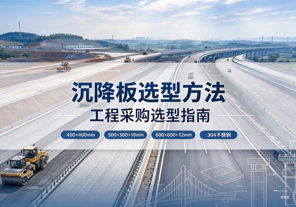 辰溪沉降板选择方法