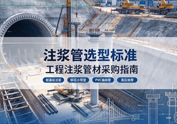 辰溪注浆管选型标准